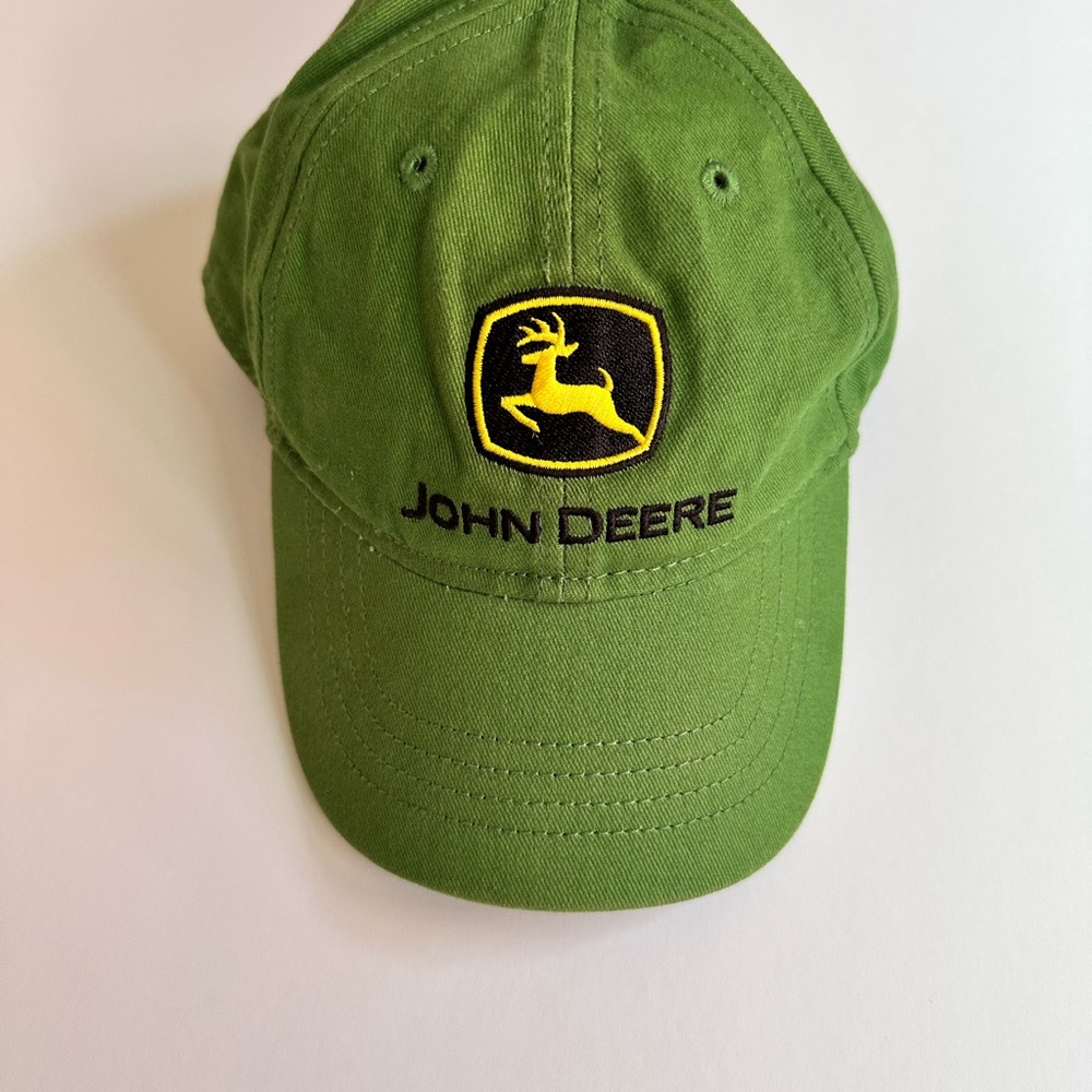 Toddler John Deere Green Hat with Iconic Emblem